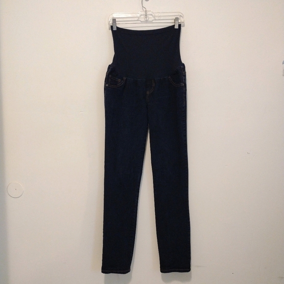 Indigo Blue - Secret Fit Belly Skinny Jeans - Picture 2 of 10